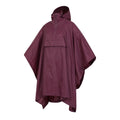 Dark Purple - Lifestyle - Mountain Warehouse Womens-Ladies Pakka Waterproof Poncho