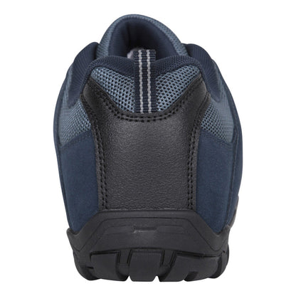 Dark Blue - Back - Mountain Warehouse Mens Outdoor III Suede Walking Shoes