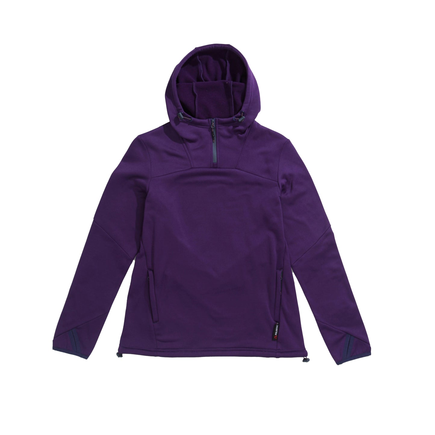 Purple - Back - Mountain Warehouse Womens-Ladies Ultra Descent Fleece Hoodie