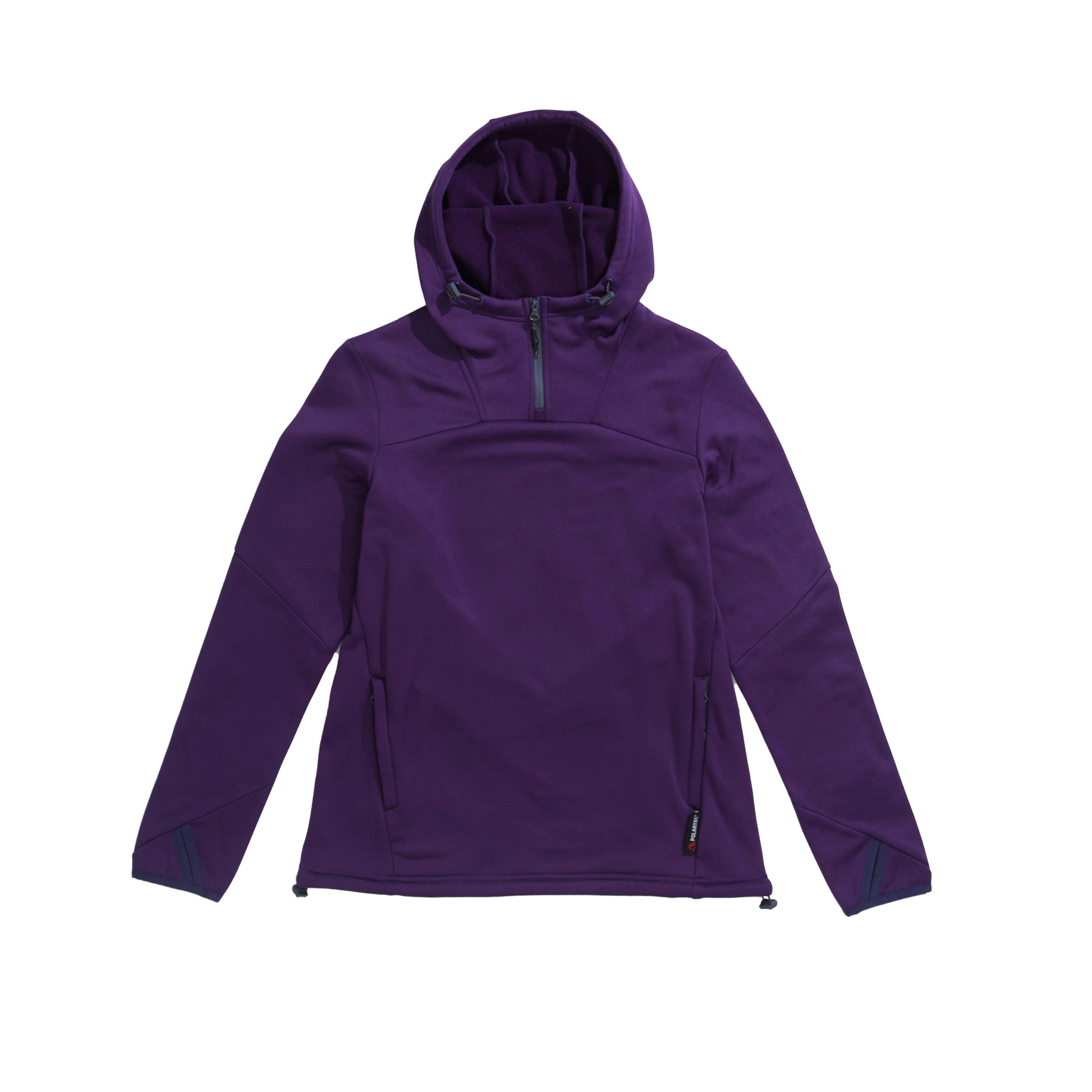 Purple - Back - Mountain Warehouse Womens-Ladies Ultra Descent Fleece Hoodie