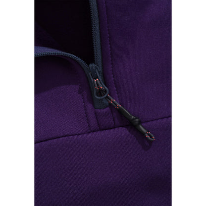 Purple - Lifestyle - Mountain Warehouse Womens-Ladies Ultra Descent Fleece Hoodie