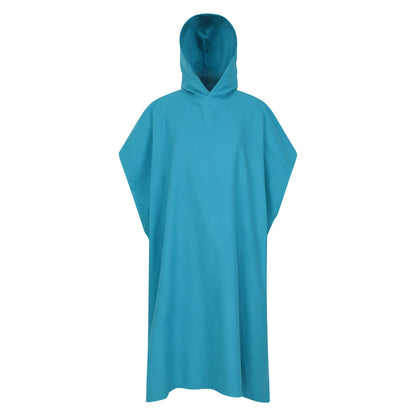 Teal - Front - Mountain Warehouse Womens-Ladies Lagoon Microfibre Poncho