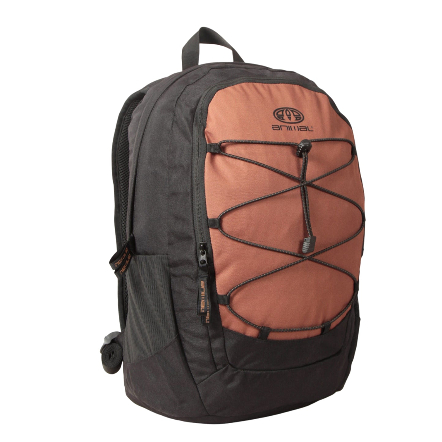 Rust - Side - Animal Benji Recycled 30L Rucksack
