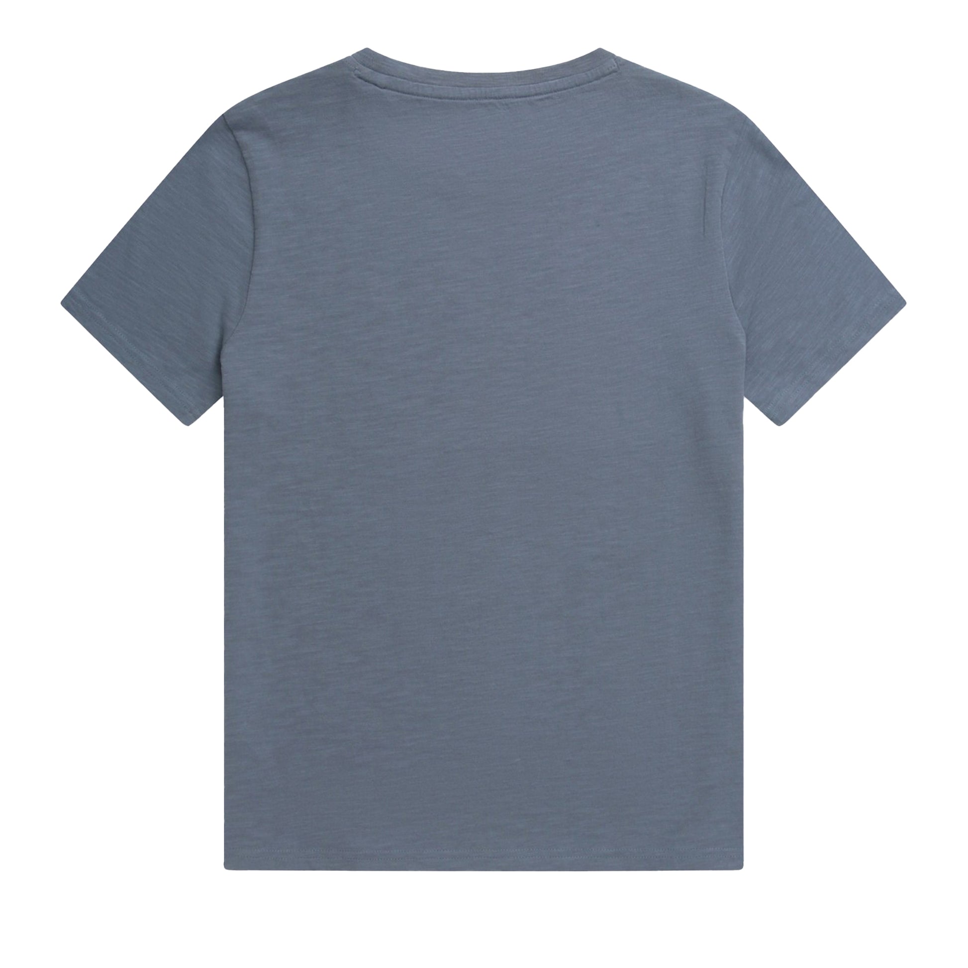 Blue - Back - Animal Womens-Ladies Canopy Carina Flowers Organic T-Shirt