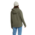 Green - Back - Animal Womens-Ladies Maya Organic Hoodie