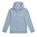 Light Blue - Front - Animal Womens-Ladies Maya Organic Hoodie