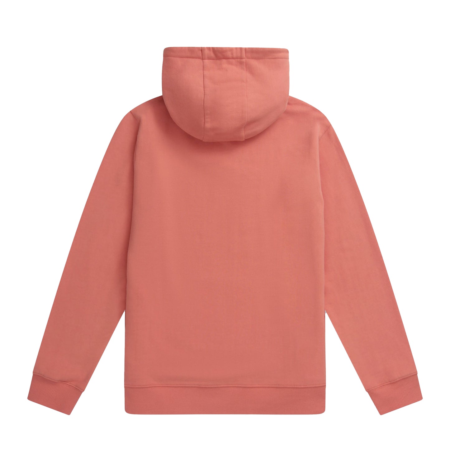 Coral - Back - Animal Womens-Ladies Maya Organic Hoodie