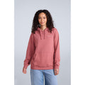 Pink - Front - Animal Womens-Ladies Maya Organic Hoodie