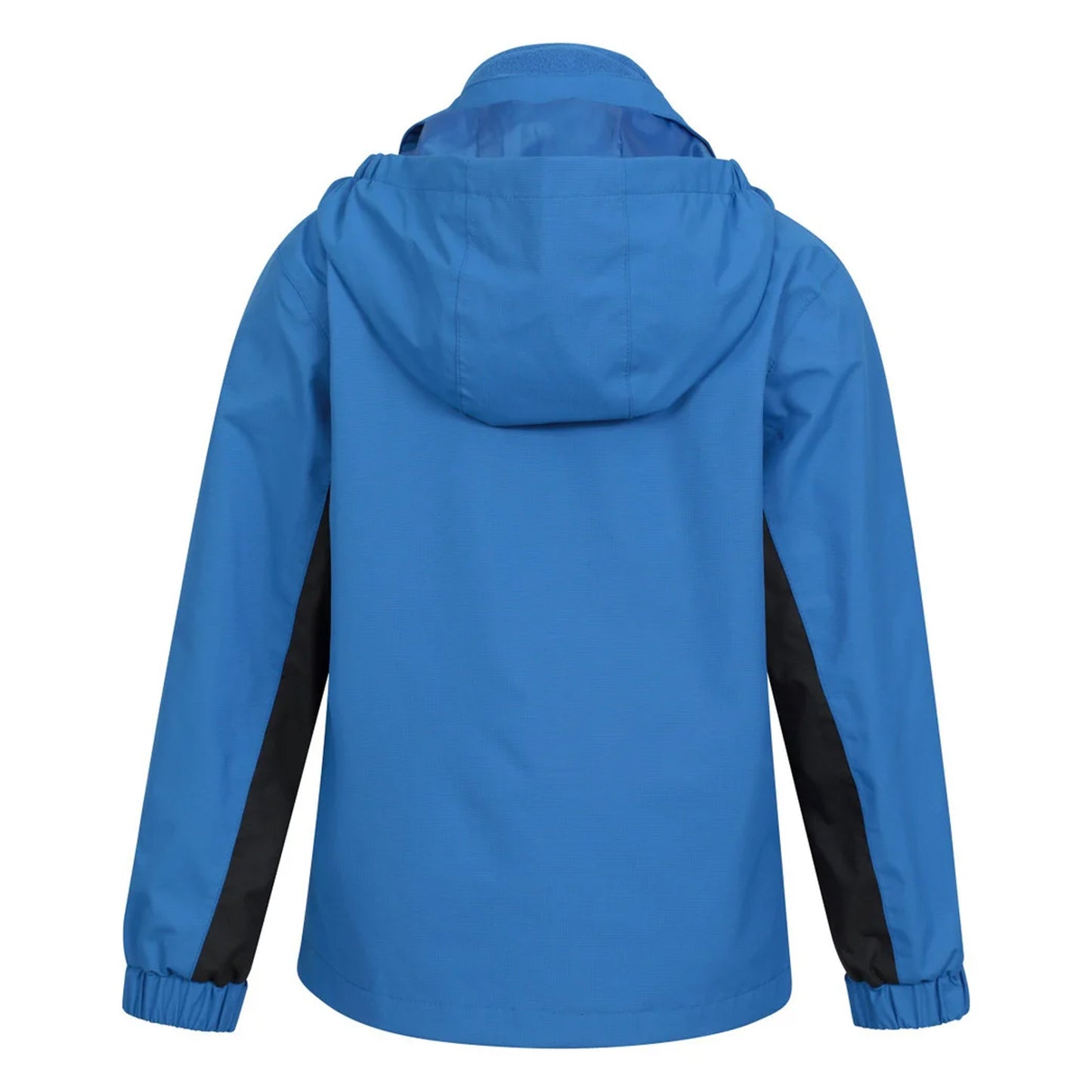 Bright Blue - Back - Mountain Warehouse Childrens-Kids Cannonball 3 in 1 Waterproof Jacket