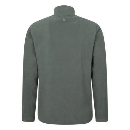 Khaki Green - Back - Mountain Warehouse Mens Camber Fleece Jacket