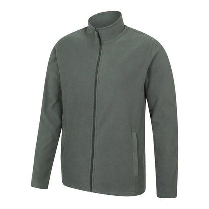 Khaki Green - Lifestyle - Mountain Warehouse Mens Camber Fleece Jacket