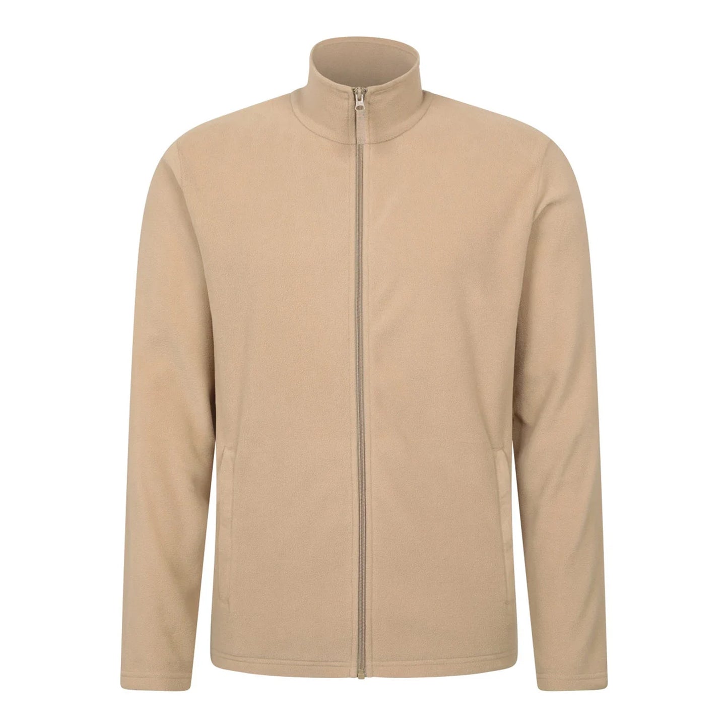 Off White - Front - Mountain Warehouse Mens Camber Fleece Jacket