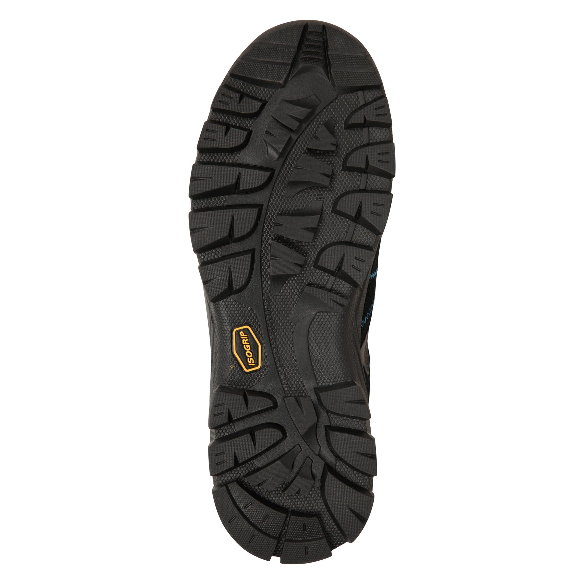 Blue - Lifestyle - Mountain Warehouse Childrens-Kids Edinburgh Suede IsoGrip Waterproof Hiking Boots