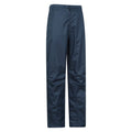 Navy - Side - Mountain Warehouse Womens-Ladies Spray Waterproof Over Trousers