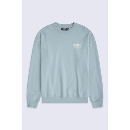 Bright Blue - Front - Animal Mens Jonah Organic Sweatshirt