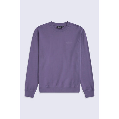 Purple - Front - Animal Mens Jonah Organic Sweatshirt