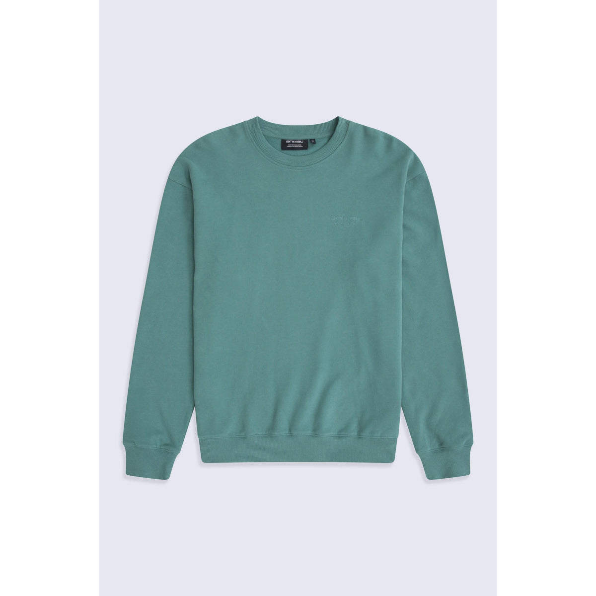 Green - Front - Animal Mens Jonah Organic Sweatshirt