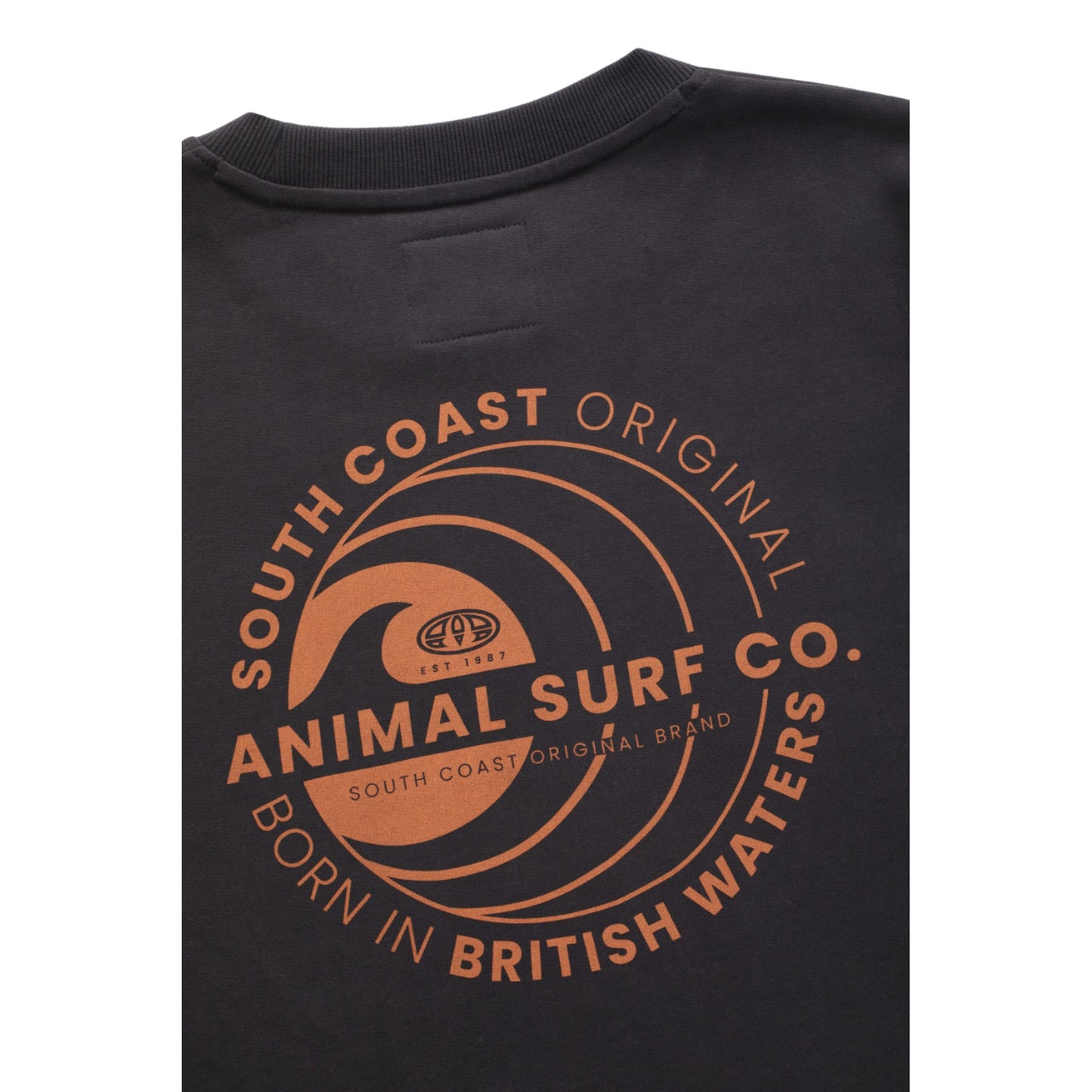 Grey - Lifestyle - Animal Mens Jonah Organic Sweatshirt