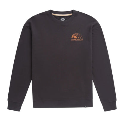 Grey - Front - Animal Mens Jonah Organic Sweatshirt