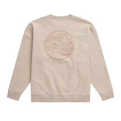 Light Beige - Back - Animal Womens-Ladies Dakota Organic Sweatshirt