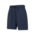 Navy - Side - Mountain Warehouse Womens-Ladies Windermere Hiking Shorts