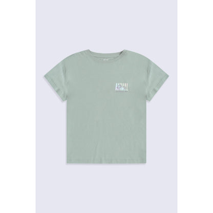 Blue - Front - Animal Womens-Ladies Phoenix Organic T-Shirt
