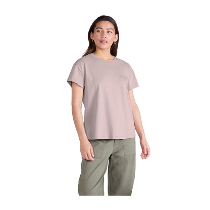 Taupe - Front - Animal Womens-Ladies Phoenix Organic T-Shirt