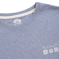 Navy - Side - Animal Womens-Ladies Phoenix Organic T-Shirt