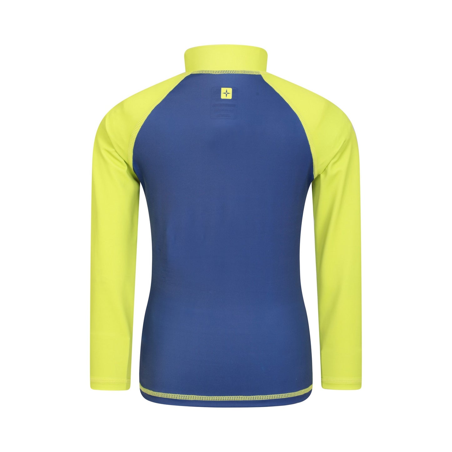Blue - Back - Mountain Warehouse Childrens-Kids Squid Long-Sleeved Rash Guard