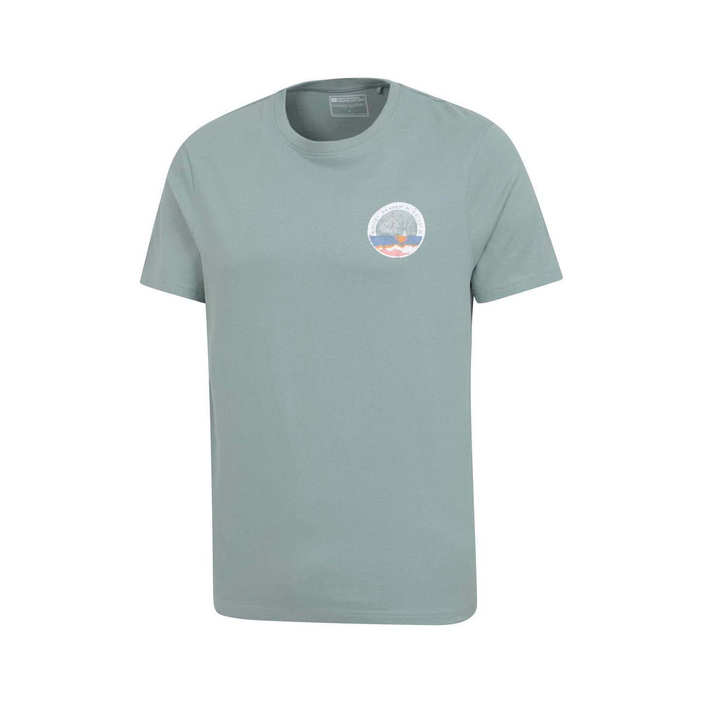 Pale Green - Lifestyle - Mountain Warehouse Mens Whitby Organic T-Shirt