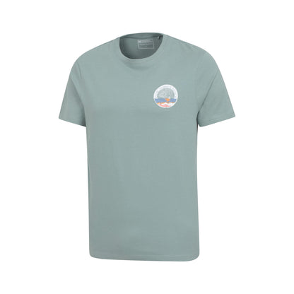 Pale Green - Lifestyle - Mountain Warehouse Mens Whitby Organic T-Shirt