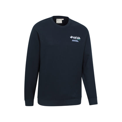 Navy - Lifestyle - Mountain Warehouse Mens Mountain Sweatshirt
