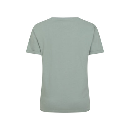 Khaki Green - Back - Mountain Warehouse Womens-Ladies Forest Bear Organic Loose Fit T-Shirt