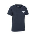 Navy - Lifestyle - Mountain Warehouse Womens-Ladies Floral Bee Organic Loose Fit T-Shirt