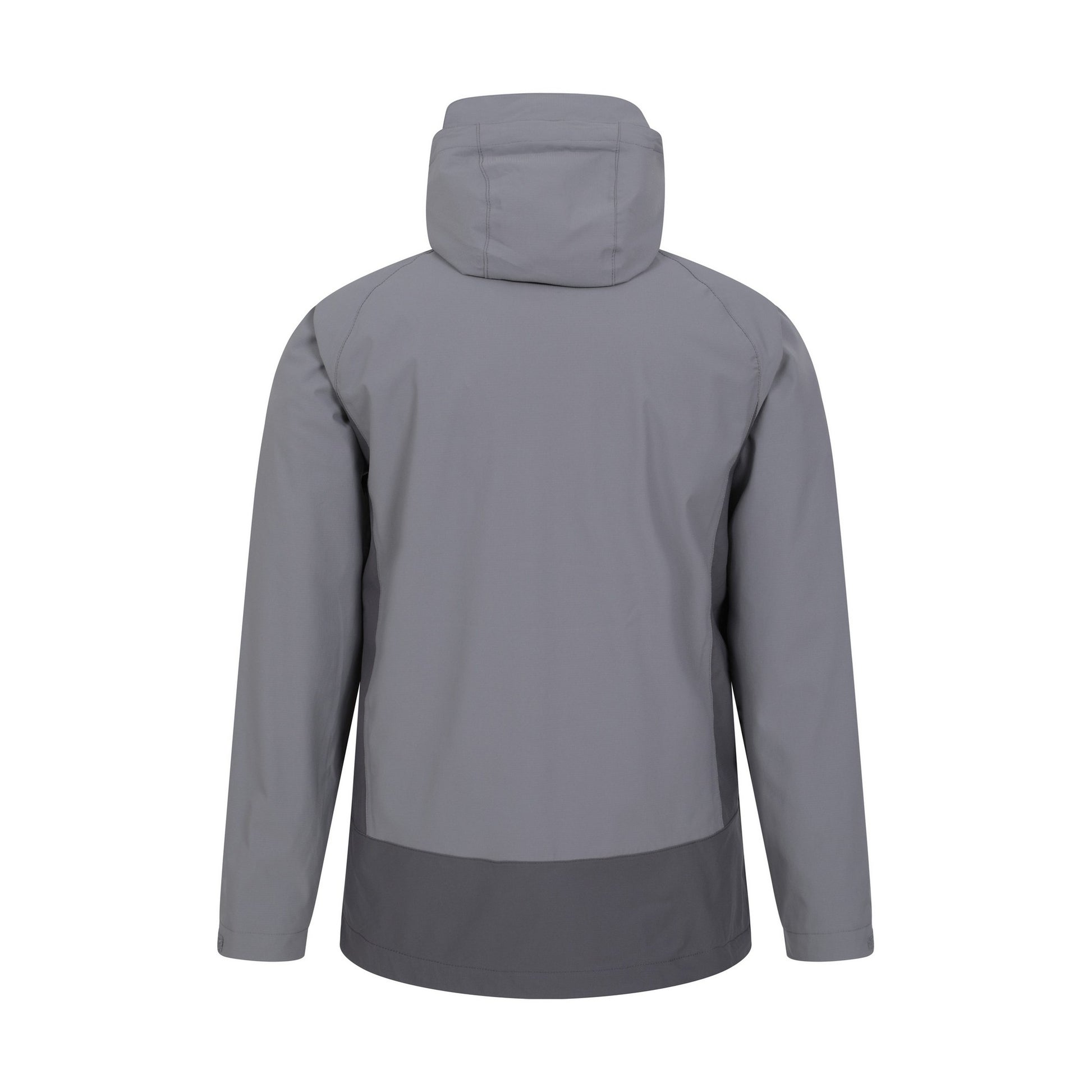 Grey - Back - Mountain Warehouse Mens Bounds Waterproof Jacket