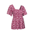 Berry - Lifestyle - Mountain Warehouse Womens-Ladies Hydra Floral Shirred Top