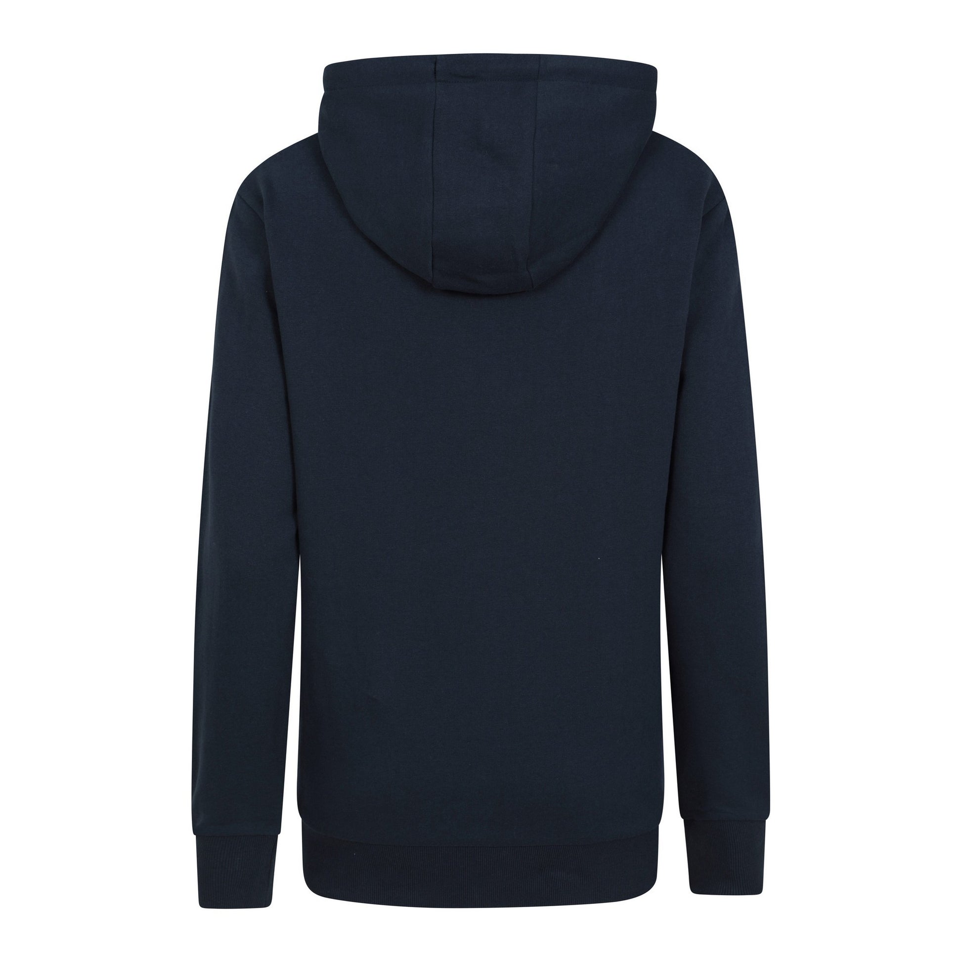 Navy - Back - Mountain Warehouse Womens-Ladies Neon Mountain Jersey Hoodie