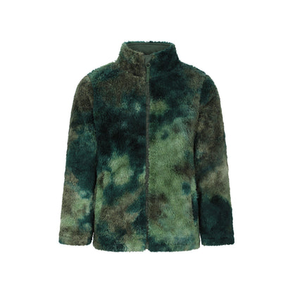 Dark Green - Front - Mountain Warehouse Childrens-Kids Cosy Rainbow Fleece