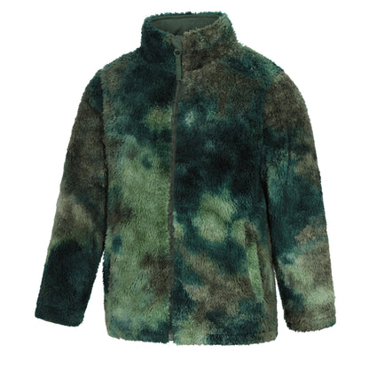 Dark Green - Lifestyle - Mountain Warehouse Childrens-Kids Cosy Rainbow Fleece