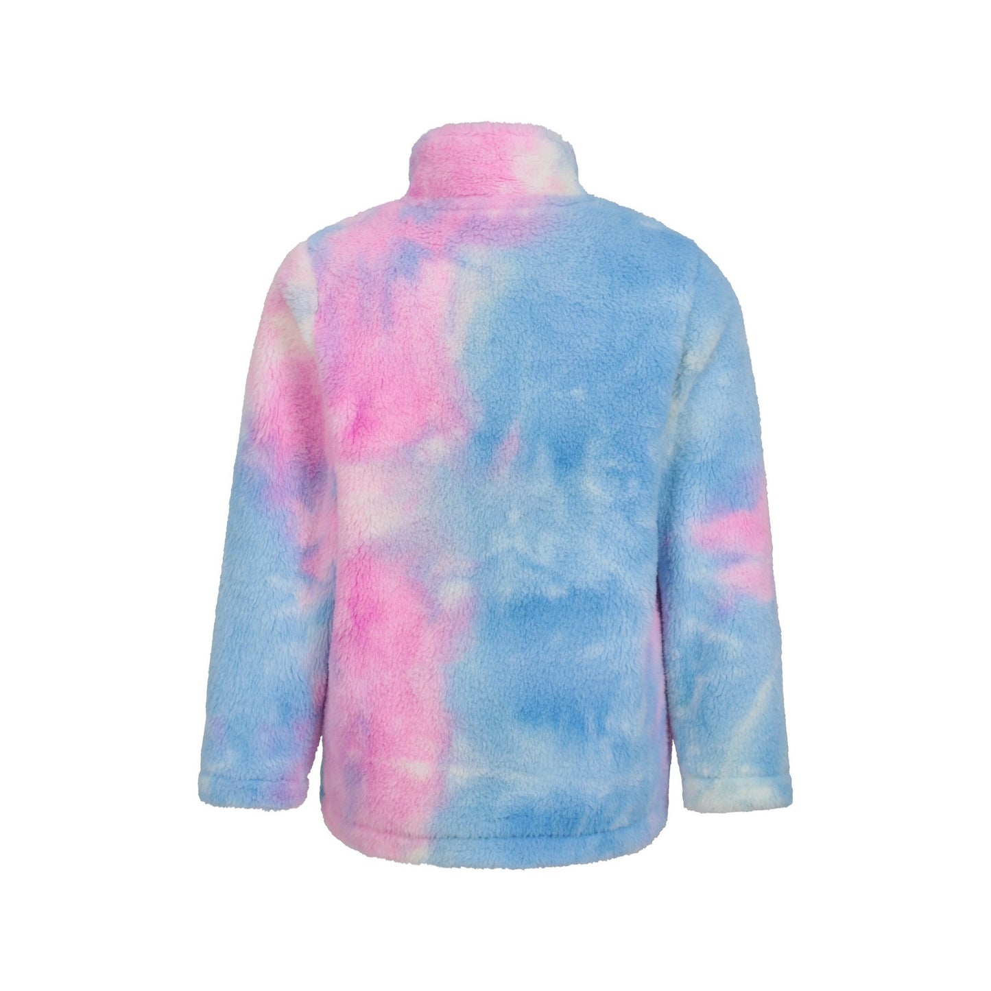 Purple - Back - Mountain Warehouse Childrens-Kids Cosy Rainbow Fleece