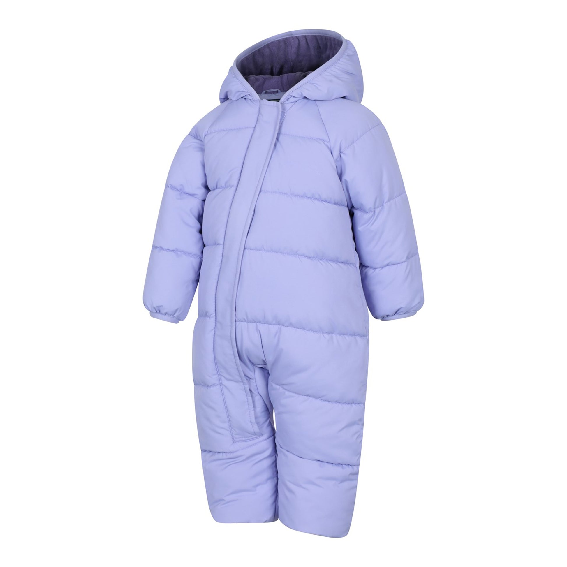 Lilac - Side - Mountain Warehouse Childrens-Kids The Frosty Junior Babysuit