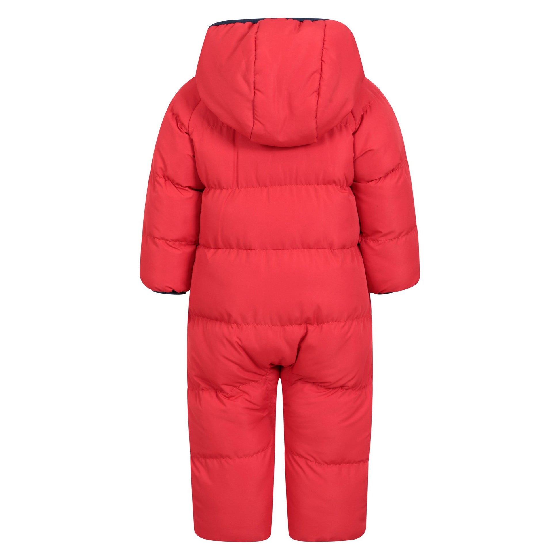 Red - Back - Mountain Warehouse Childrens-Kids The Frosty Junior Babysuit