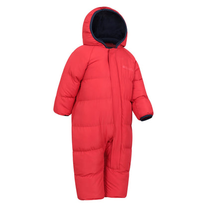 Red - Side - Mountain Warehouse Childrens-Kids The Frosty Junior Babysuit