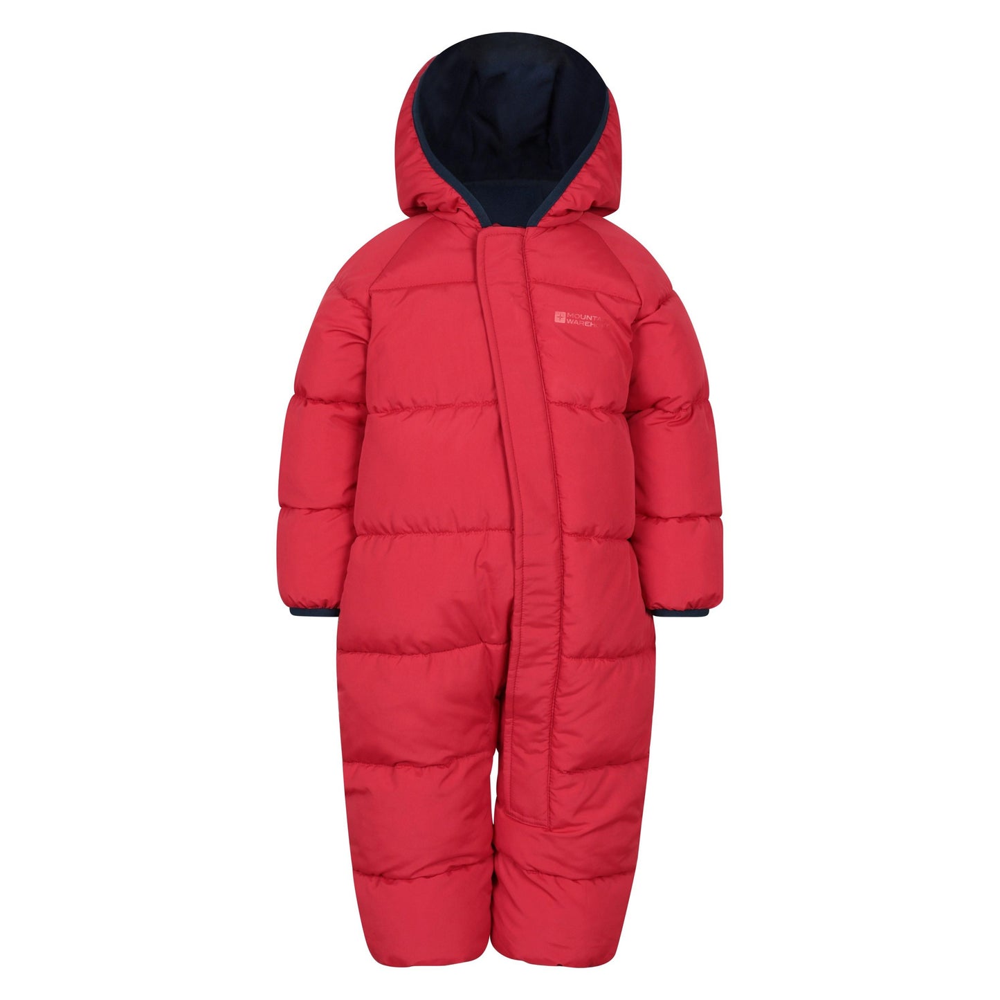 Dark Red - Front - Mountain Warehouse Childrens-Kids The Frosty Junior Babysuit