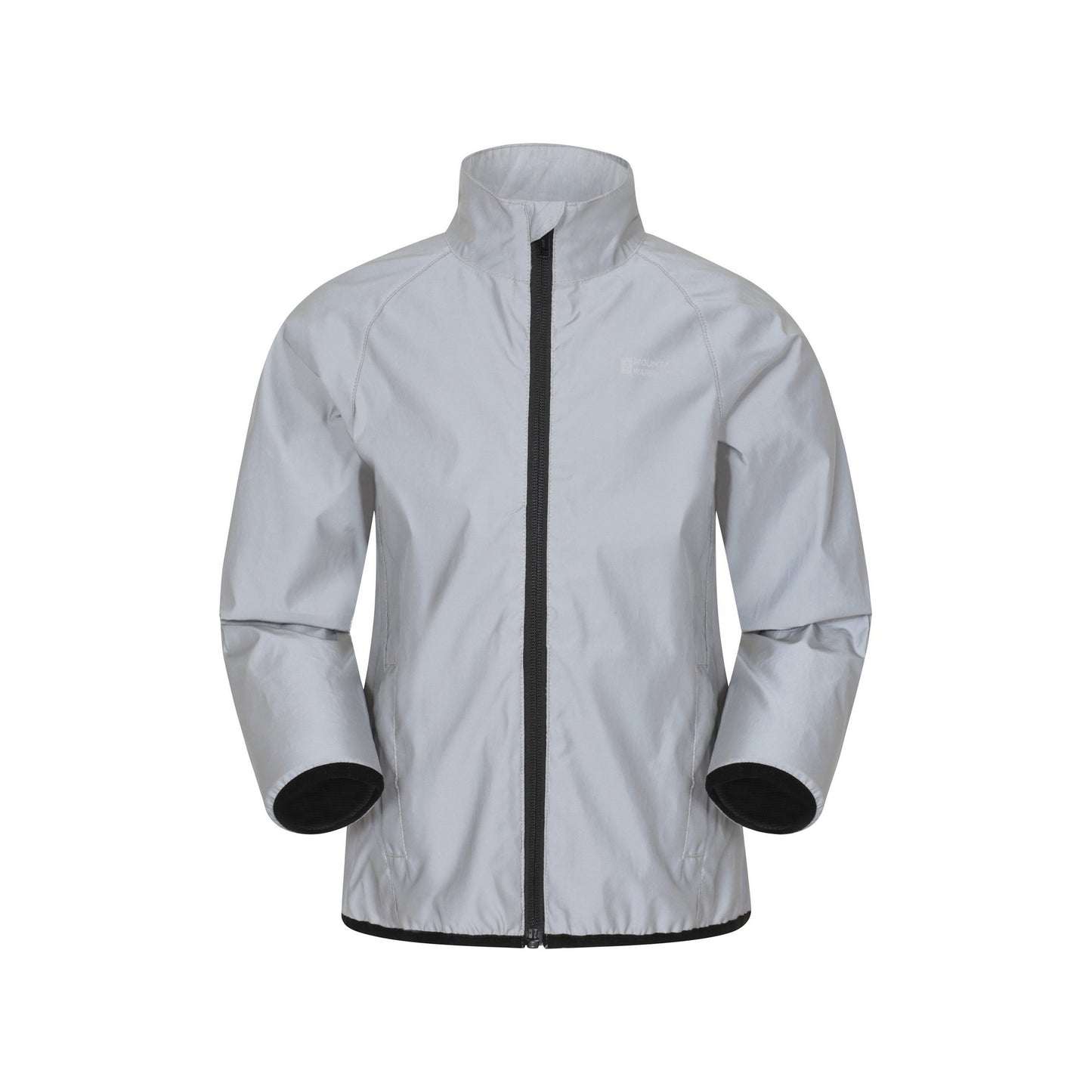 Silver - Front - Mountain Warehouse Childrens-Kids 360 Reflective Padded Jacket