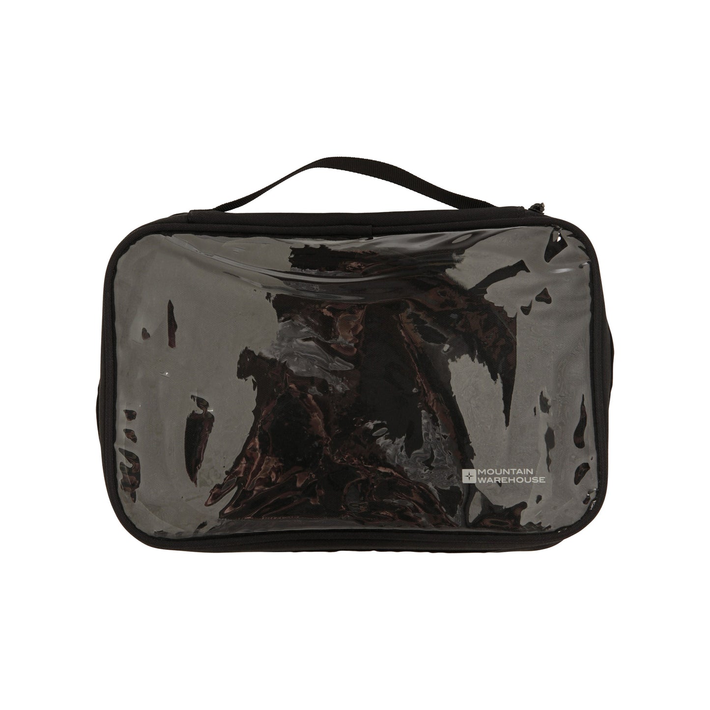 Black - Side - Mountain Warehouse Clear Travel Toiletry Bag Set (Pack of 3)