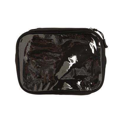 Black - Lifestyle - Mountain Warehouse Clear Travel Toiletry Bag Set (Pack of 3)