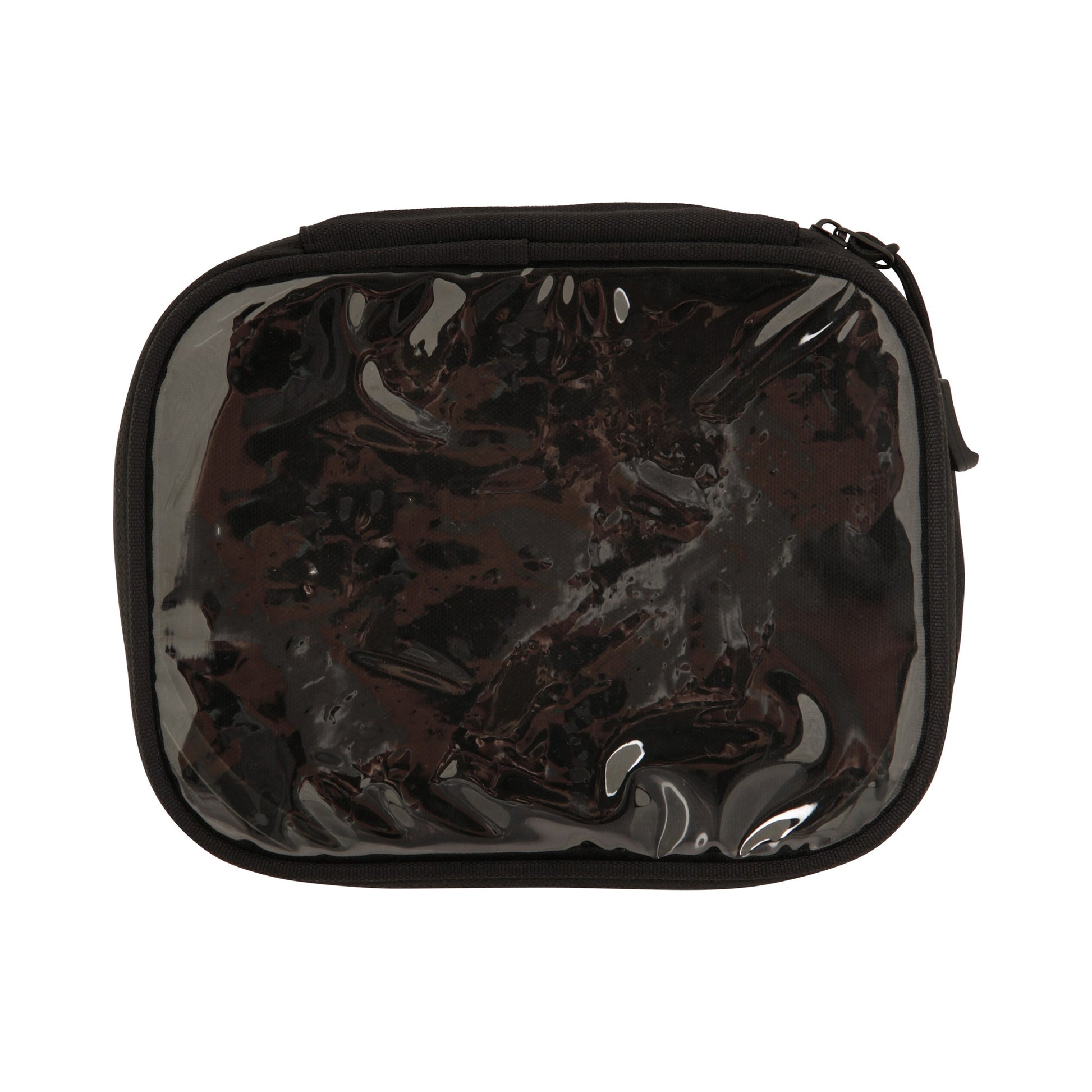 Black - Pack Shot - Mountain Warehouse Clear Travel Toiletry Bag Set (Pack of 3)