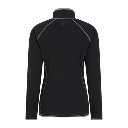 Black - Back - Mountain Warehouse Womens-Ladies Montana Fleece Jacket