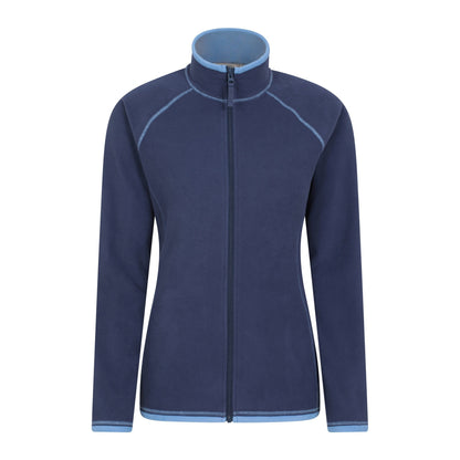 Navy - Front - Mountain Warehouse Womens-Ladies Montana Fleece Jacket